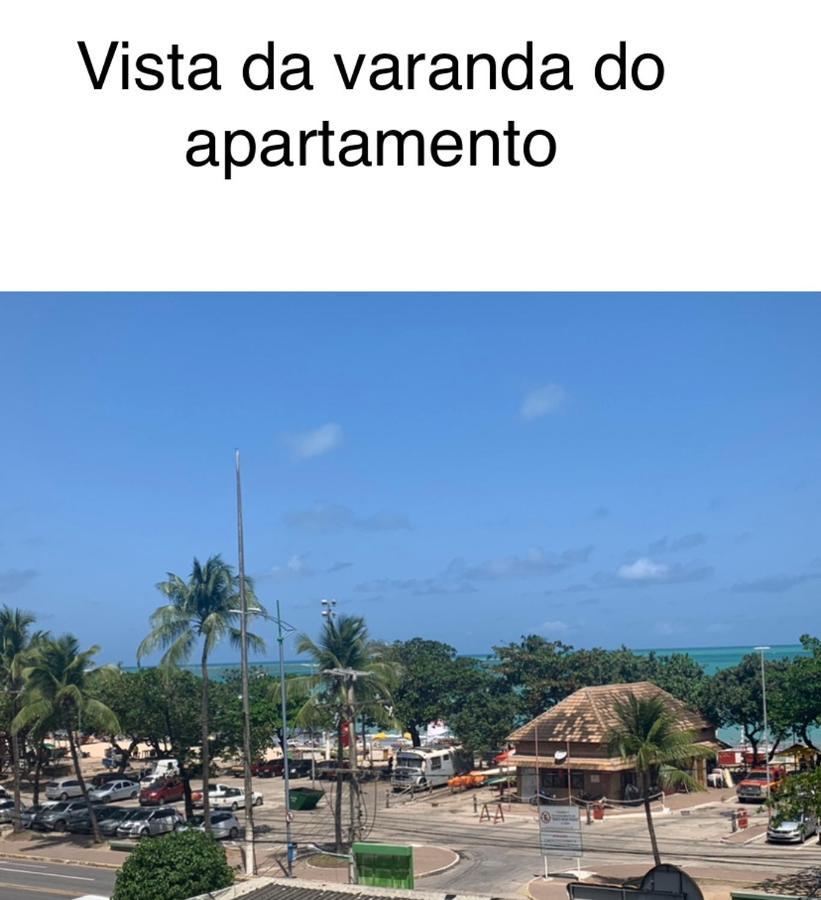 Beira Mar Pajuçara com Varanda 203 - frente piscinas naturais e feira artesanato Maceió Exterior foto