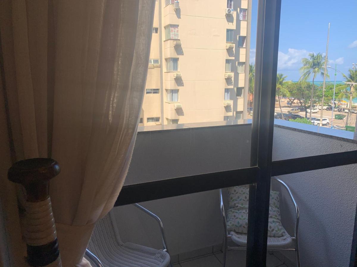 Beira Mar Pajuçara com Varanda 203 - frente piscinas naturais e feira artesanato Maceió Exterior foto